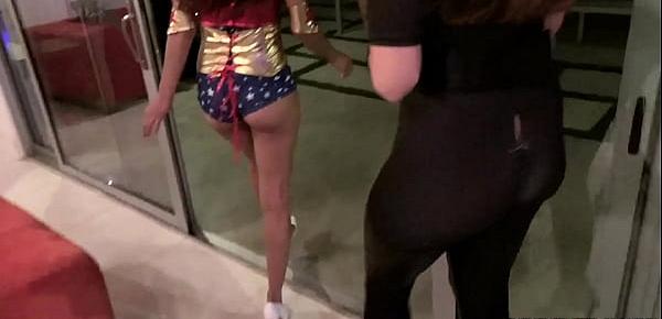  Best Friends Fuck At The Halloween Party